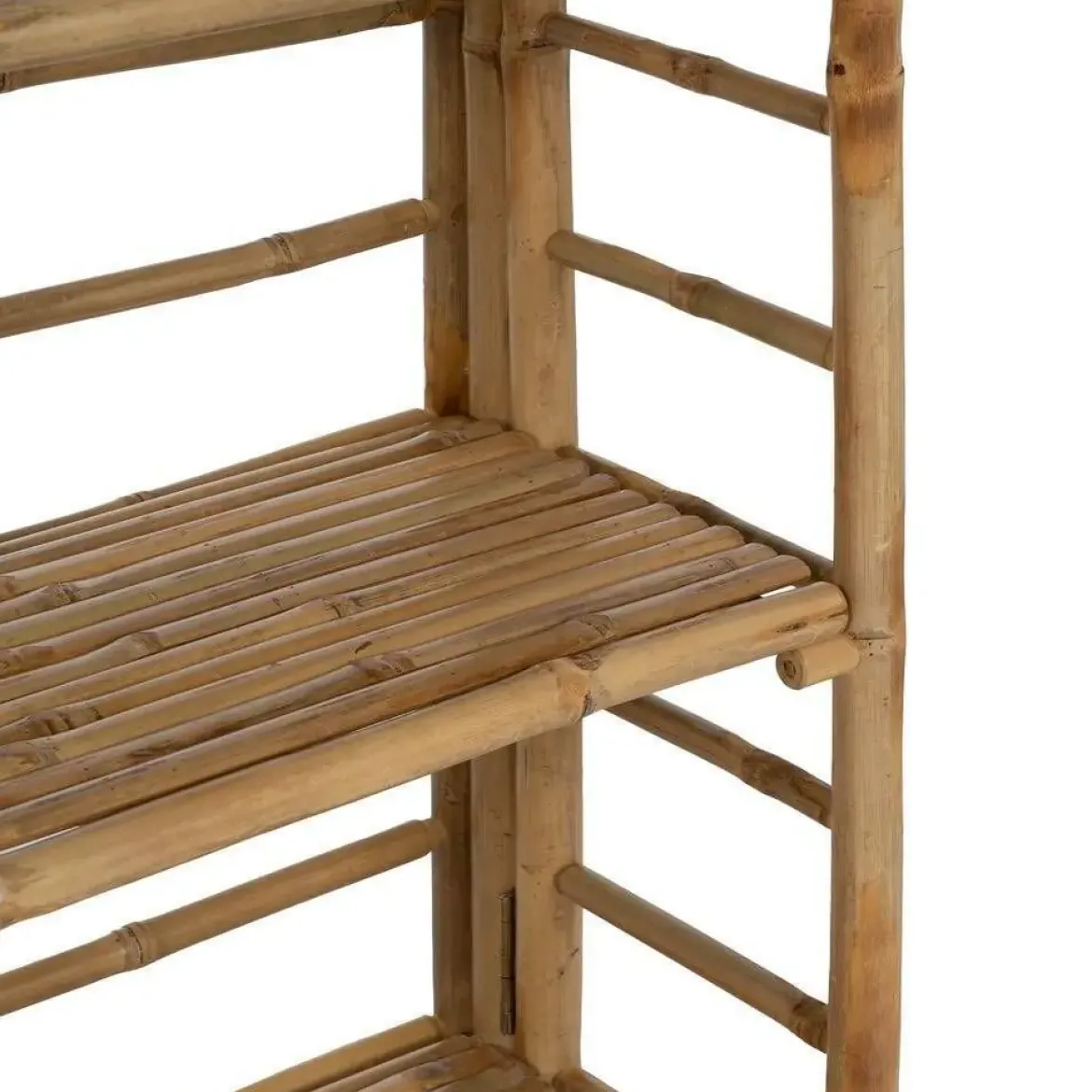 Estantería de Bambú Natural con Tres Baldas 613204