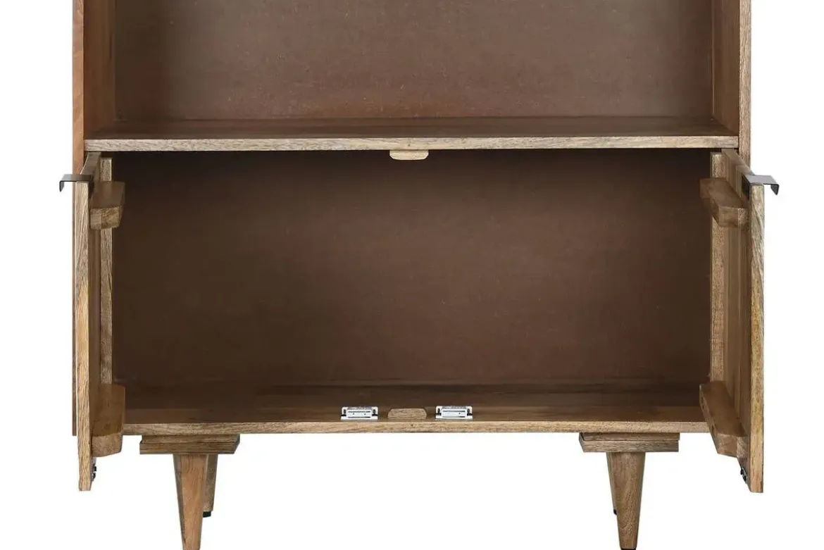 Estantería de Madera de Mango Blanca MB-212182