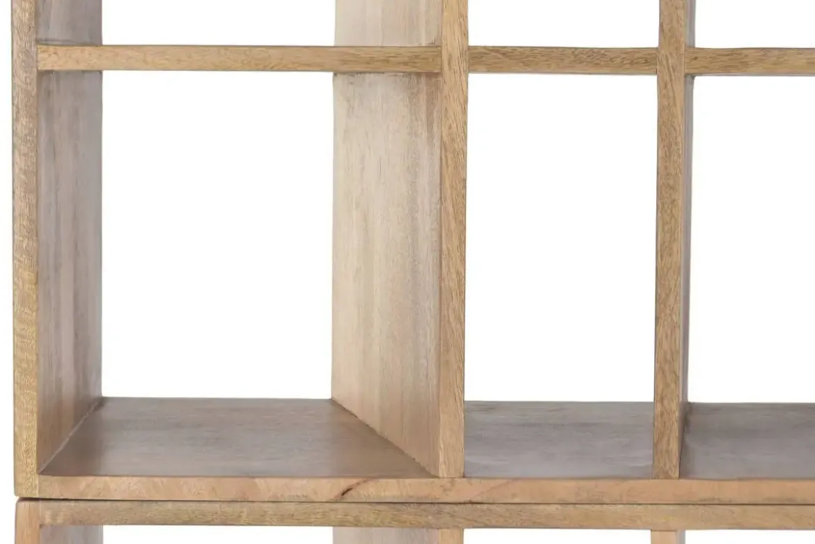 Estantería de Madera de Mango Marrón MB-223086