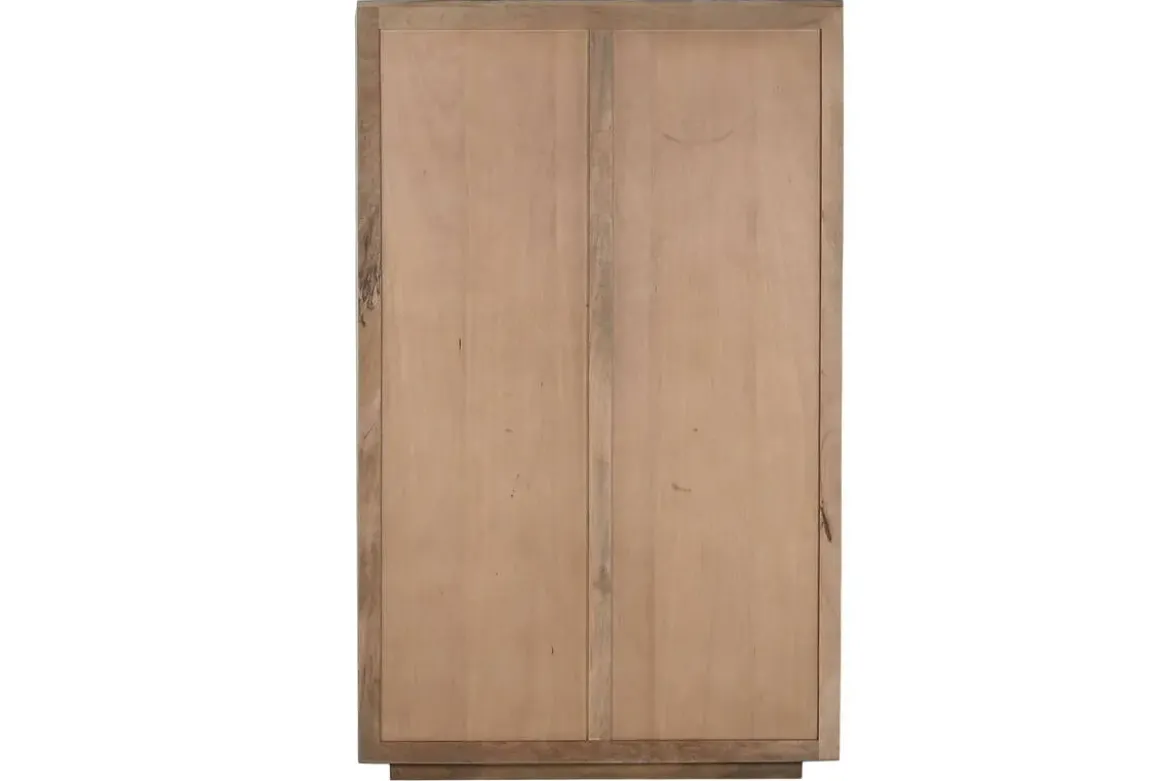 Estantería de Madera de Mango Natural 3 Puertas MB-215236
