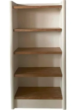 Estantería de Madera 5 Estantes en Crema MB-227614