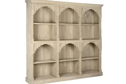 Estantería de Madera Tallada a Mano 204 cm MB-213893
