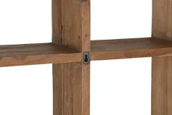 Estantería de Pared de Madera de Teca 120 cm MB-217323