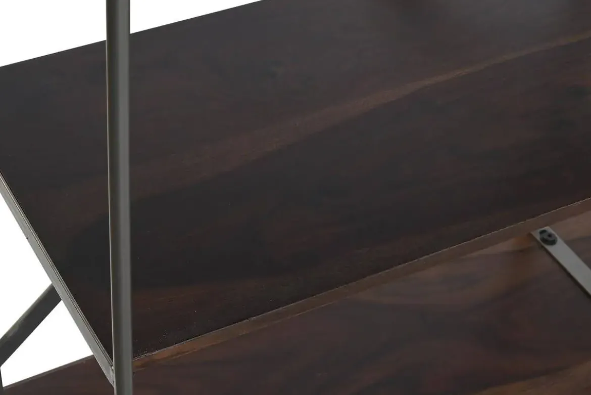 Estantería Industrial de Madera Sheesham y Metal MB-201505