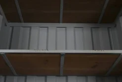 Estantería Industrial Metal y MDF Container Color Gris MB-217354