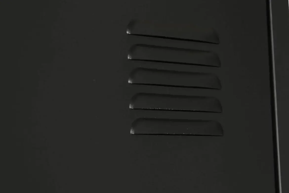Estantería Taquilla de Metal Negro de Una Puerta MB-209231