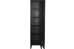 Estantería Taquilla de Metal Negro de Una Puerta MB-209231