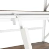 Estanteria con Escalera Metal-Madera de Mango 220 cm MB-218893