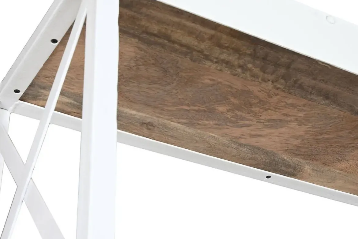 Estanteria con Escalera Metal-Madera de Mango 220 cm MB-218893