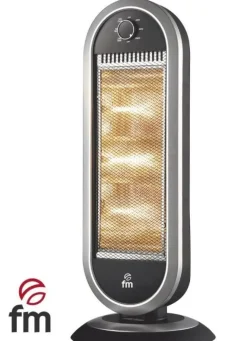 Estufa Halógena Oscilante con 3 Potencias F.M. H30