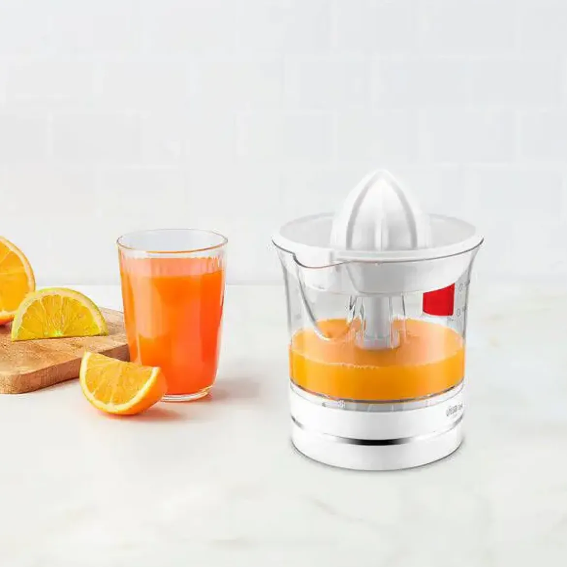 Exprimidor Eléctrico Acero Inoxidable Giro Doble ZEST