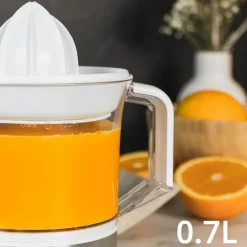 Exprimidor Eléctrico de Acero Inoxidable 40W 0,7L UFESA ZING