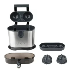 Exprimidor Eléctrico Doble Cono 1100W Antigoteo JATA TOT JEEX1236