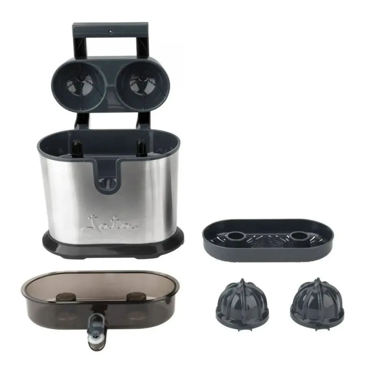 Exprimidor Eléctrico Doble Cono 1100W Antigoteo JATA TOT JEEX1236