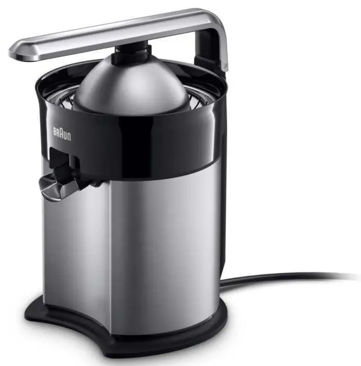 Exprimidor Eléctrico Inox Braun-H 160W Directo al Vaso Modelo CJ7050BK
