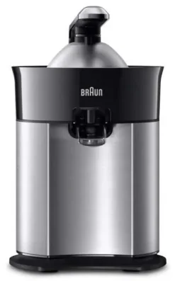 Exprimidor Eléctrico Inox Braun-H 160W Directo al Vaso Modelo CJ7050BK