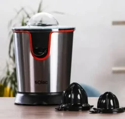 Exprimidor Solac Inox 100W Directo al Vaso EX6170