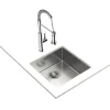 Fregadero Bajo Encimera Acero Inoxidable RS15 40.40 Pureline TEKA 115000007