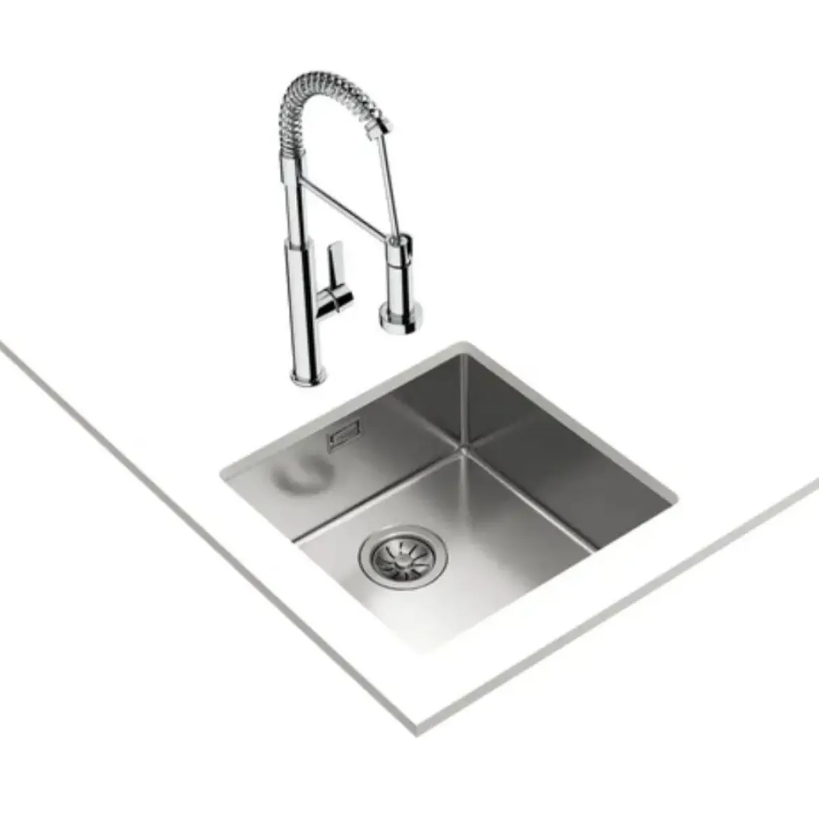 Fregadero Bajo Encimera Acero Inoxidable RS15 40.40 Pureline TEKA 115000007