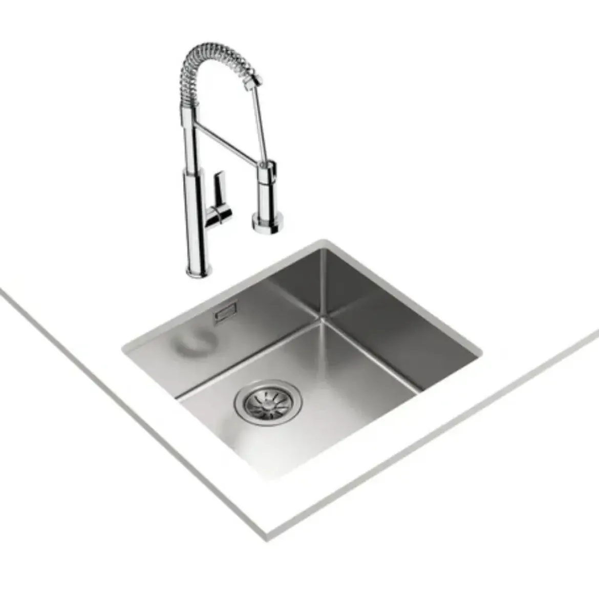 Fregadero Bajo Encimera Acero Inoxidable 45 cm BE LINEA RS15 TEKA 115000006