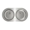Fregadero de Cocina DR-80 2C Inoxidable de Dos Cubetas TEKA 11110006