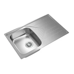 Fregadero Teka Universe 45 T-XP Acero Inoxidable 1 Cubeta Escurridor Derecho 115110013