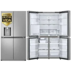 Frigorífico Americano Inox con Dispensador y Hielo Automático GMF961PY3E