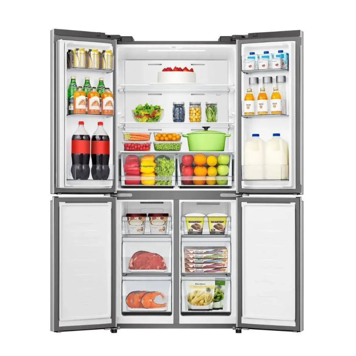 Frigorífico Americano Inox 4 Puertas con WiFi Clase E MQ79470IE