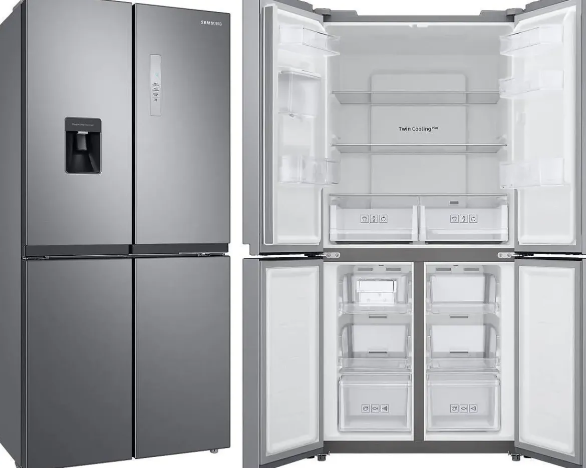 Frigorífico Americano Samsung 4 Puertas Inox 488L RF48A401EM9