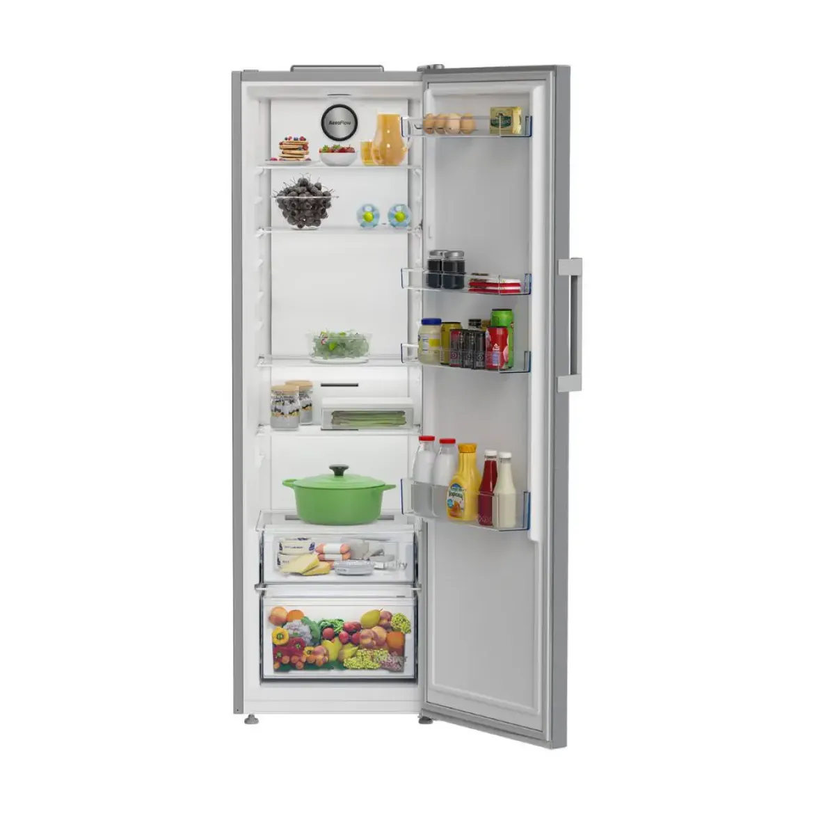 Frigorífico Beko 1 Puerta No Frost Inox E B1RMLNE444XB
