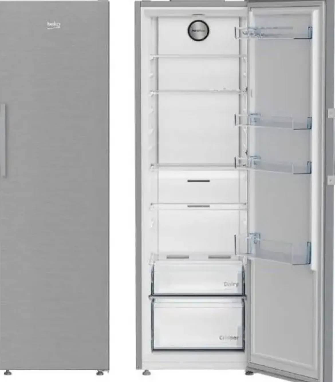 Frigorífico Beko 1 Puerta No Frost Inox E B1RMLNE444XB
