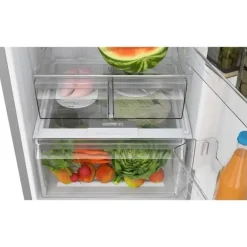 Frigorífico Combi Acero Inoxidable Antihuellas 186x60 BALAY 3KFE553XI