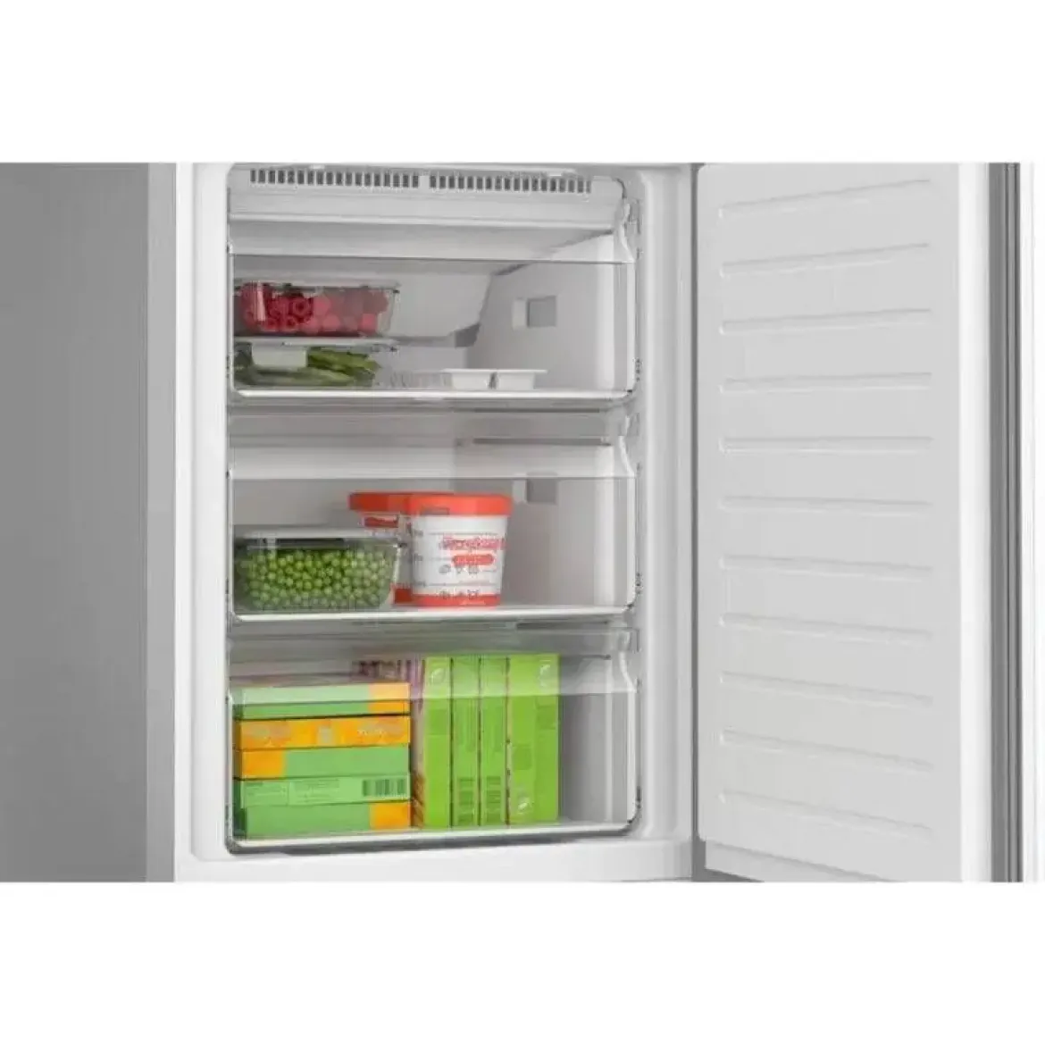 Frigorífico Combi Acero Inoxidable Antihuellas 186x60 BALAY 3KFE553XI