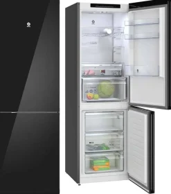 Frigorífico Combi Balay 3KFD655NI Cristal Negro No Frost 326L