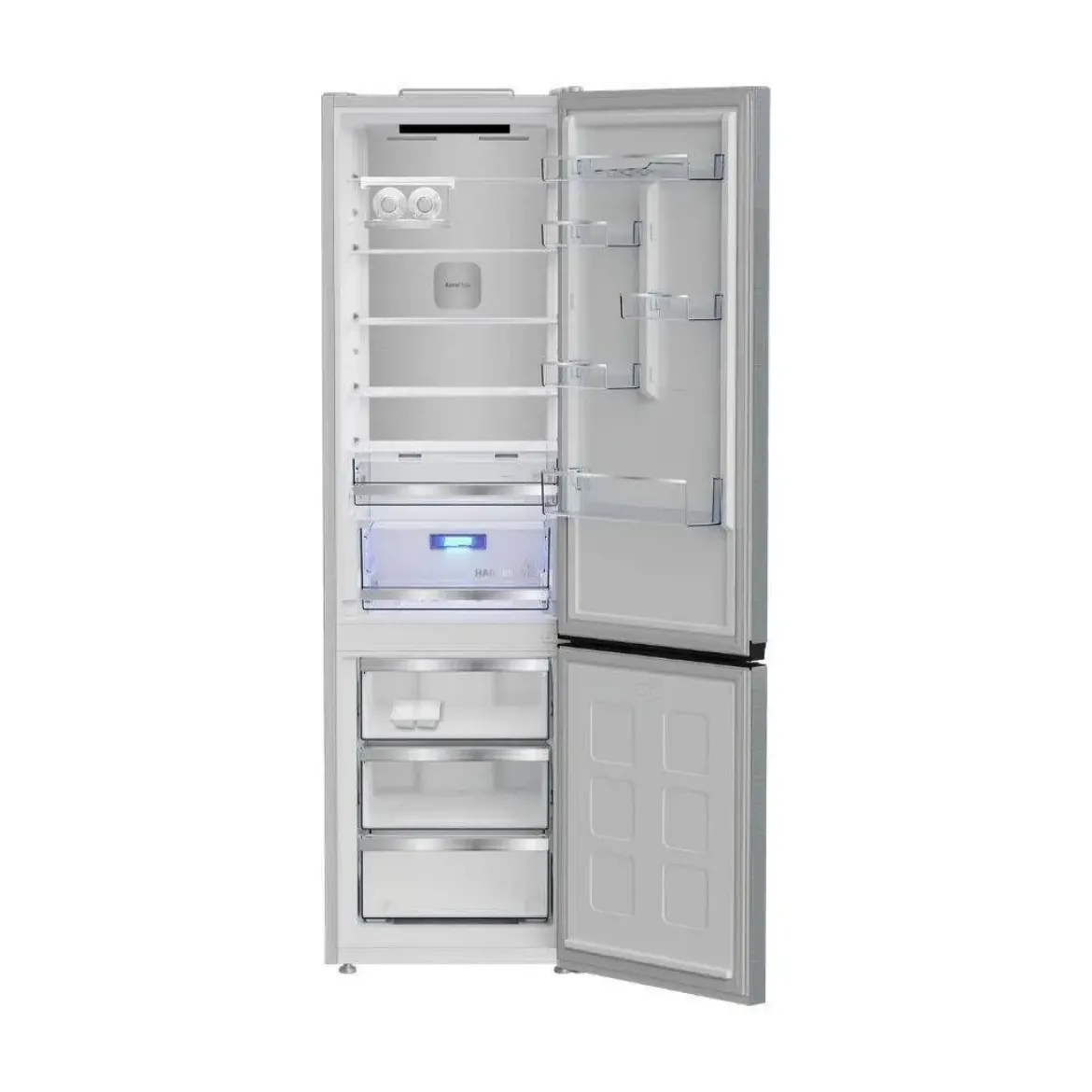 Frigorífico Combi BEKO 415 L Clase C Look Inox NeoFrost B5RCNE416HXBW