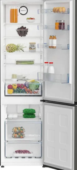 Frigorífico Combi Beko NeoFrost Pro Silver Clase E 355 L B1RCNE404G