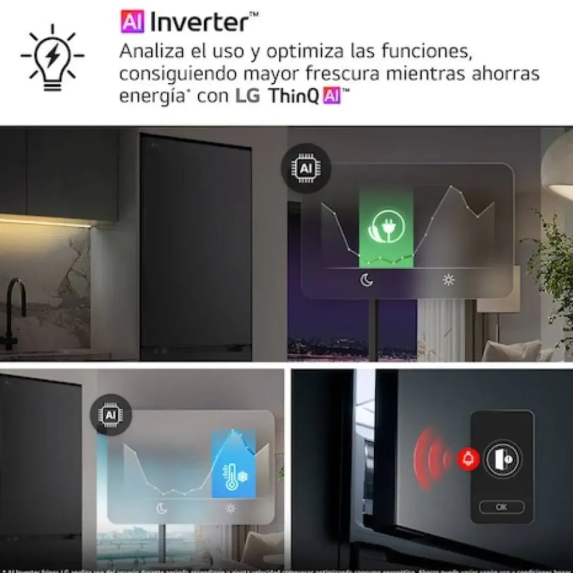 Frigorífico Combi Blanco Total No Frost Inverter LG GBBSJ20DSW
