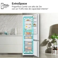 Frigorífico Combi Blanco Total No Frost Inverter LG GBBSJ20DSW