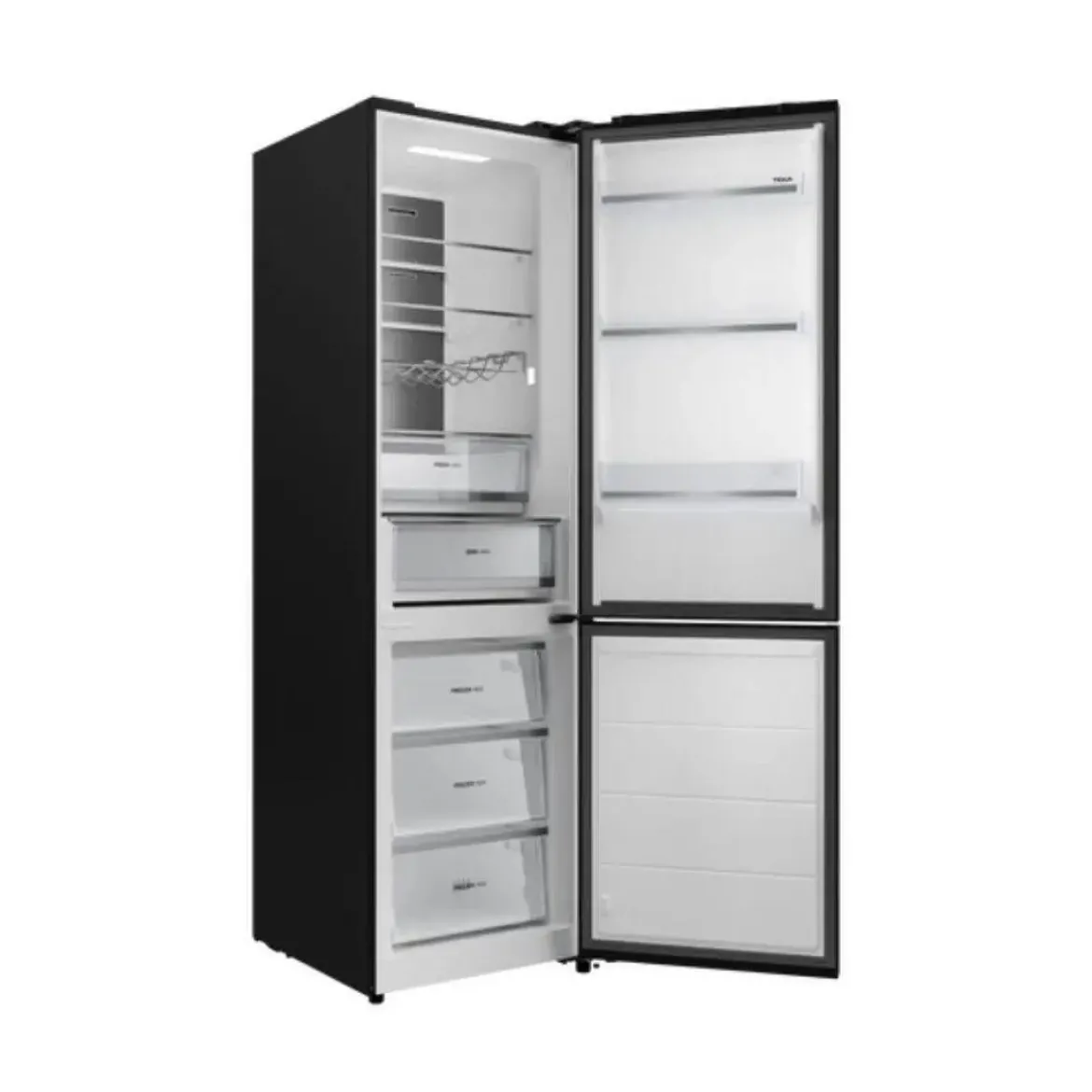 Frigorífico Combi Cristal Negro No Frost Inverter TEKA RBF 88670