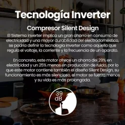 Frigorífico Combi Francés INFINITON Cristal Negro 401 L FRD401T91NEG