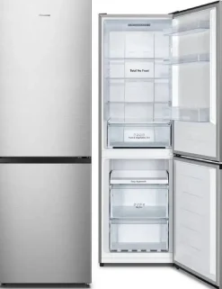 Frigorífico Combi Hisense Inox 304 L Total No Frost Clase E RB390N4ACE