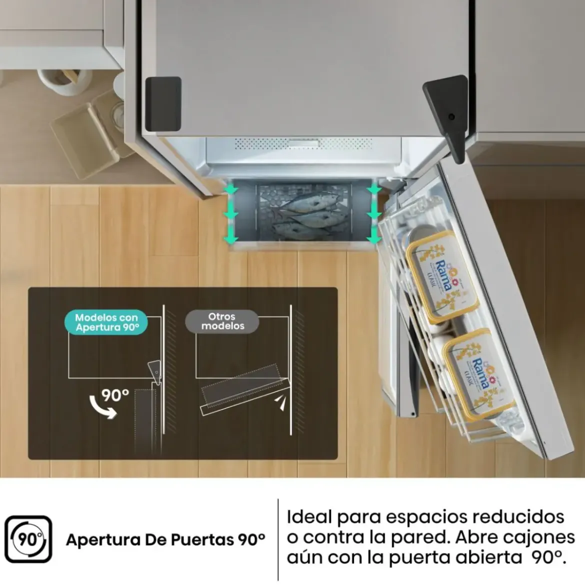 Frigorífico Combi Hisense No Frost 336L Blanco E RB440N4BWE