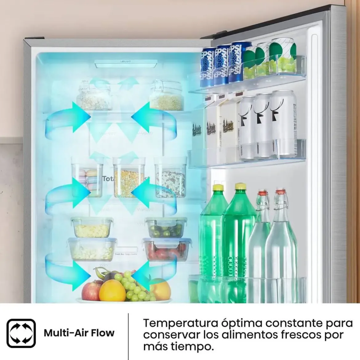 Frigorífico Combi Hisense No Frost Clase C 304 Litros R839ON48CC