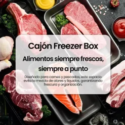 Frigorífico Combi Infiniton FGC403C20WDC 405L No Frost Cristal Blanco Inverter