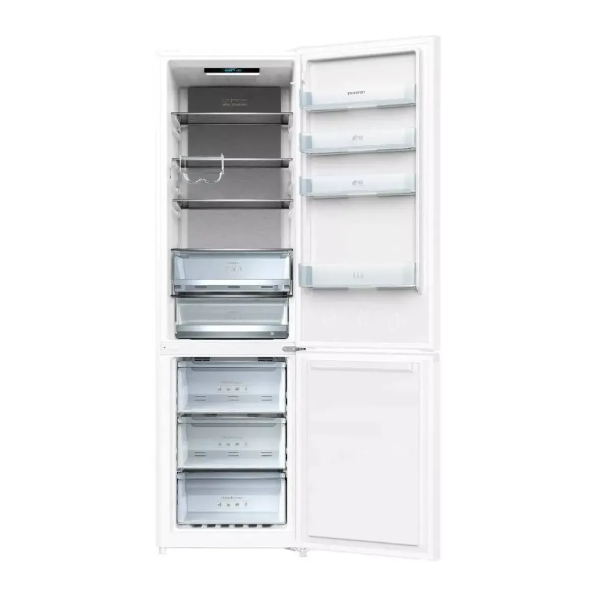 Frigorífico Combi Infiniton FGC403C20WDC 405L No Frost Cristal Blanco Inverter