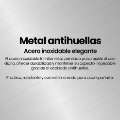 Frigorífico Combi INFINITON Inox No Frost 405 Litros FGC403C20XDS