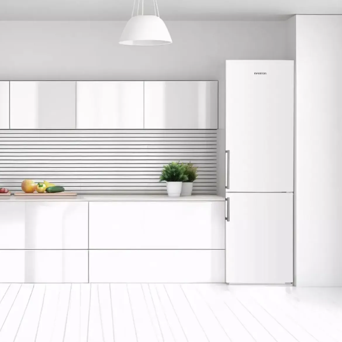 Frigorífico Combi INFINITON No Frost 253L E FGC253C80WEJ