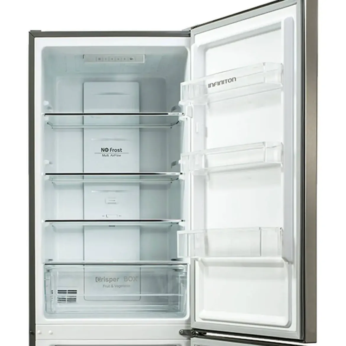 Frigorífico Combi INFINITON No Frost Inox E 231L FGC-236C70XEM