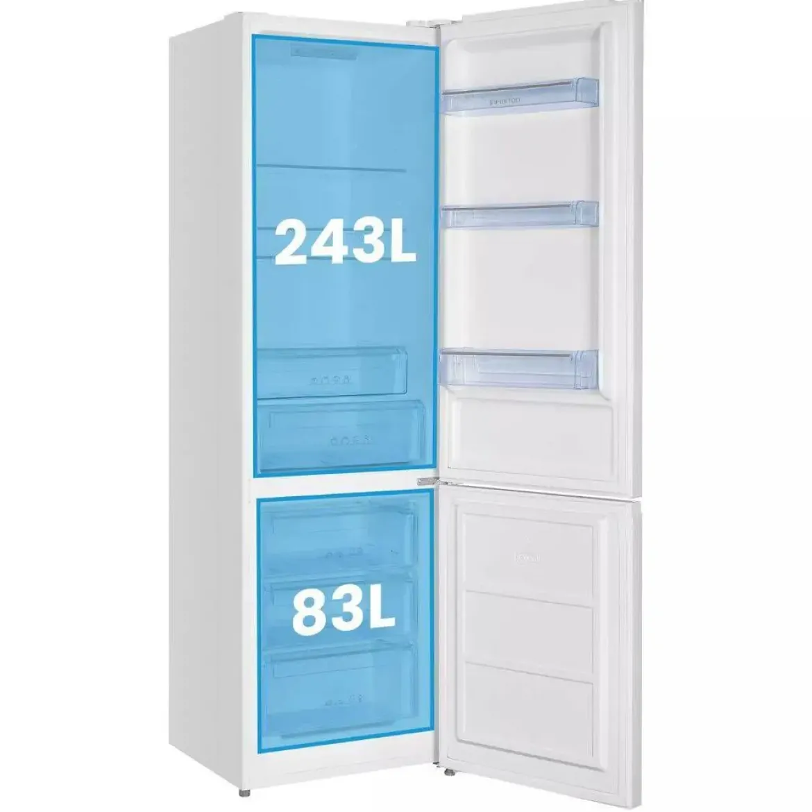 Frigorífico Combi Infiniton Total No Frost 326 Litros Blanco FGC343C20BEM