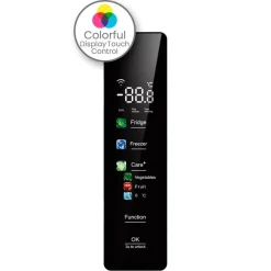 Frigorífico Combi Infiniton Total No Frost 405L Dark Inox FGC405C20DAN